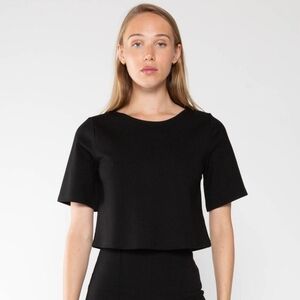 Ripley Rader Black Ponte Short Sleeve Top 3(M)